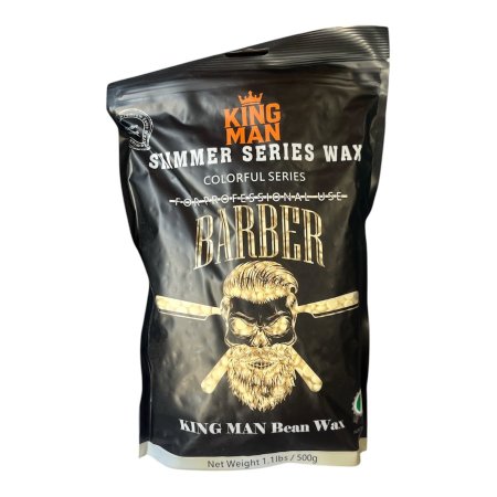 حبيبات شمع واكس كينج مان 500 غم تكنولوجيا ايطالية Wax King man